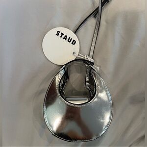 STAUD MICRO MOON CRESCENT BAG